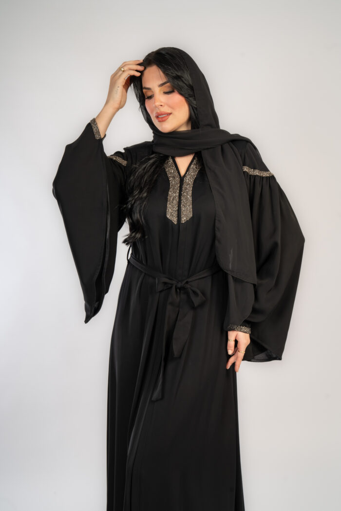 عباية خروج كم واسع - Image 8