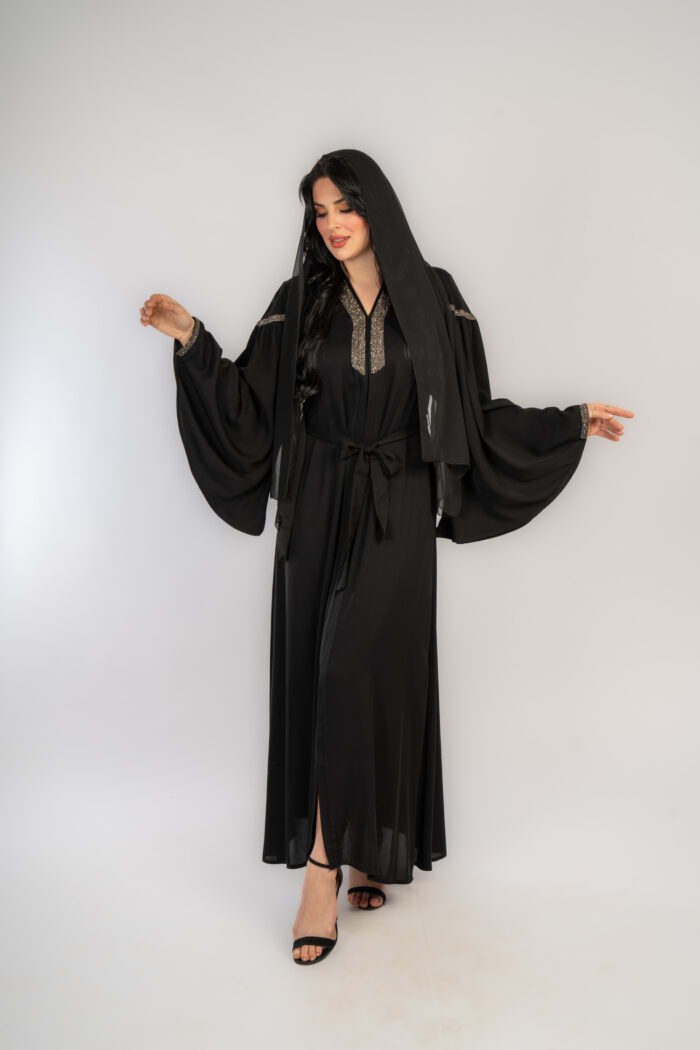 عباية خروج كم واسع - Image 6