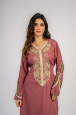 عباية قطن مطرزة - Image 4