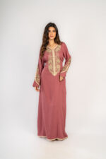 عباية قطن مطرزة - Image 2