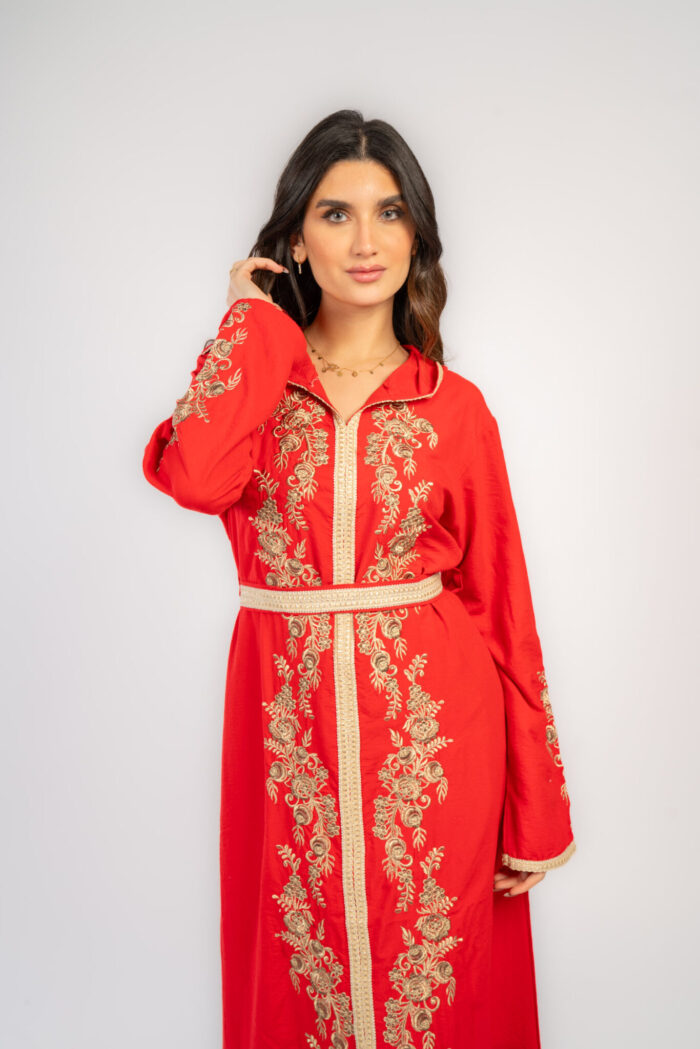 عباية قطن كبيشون - Image 1