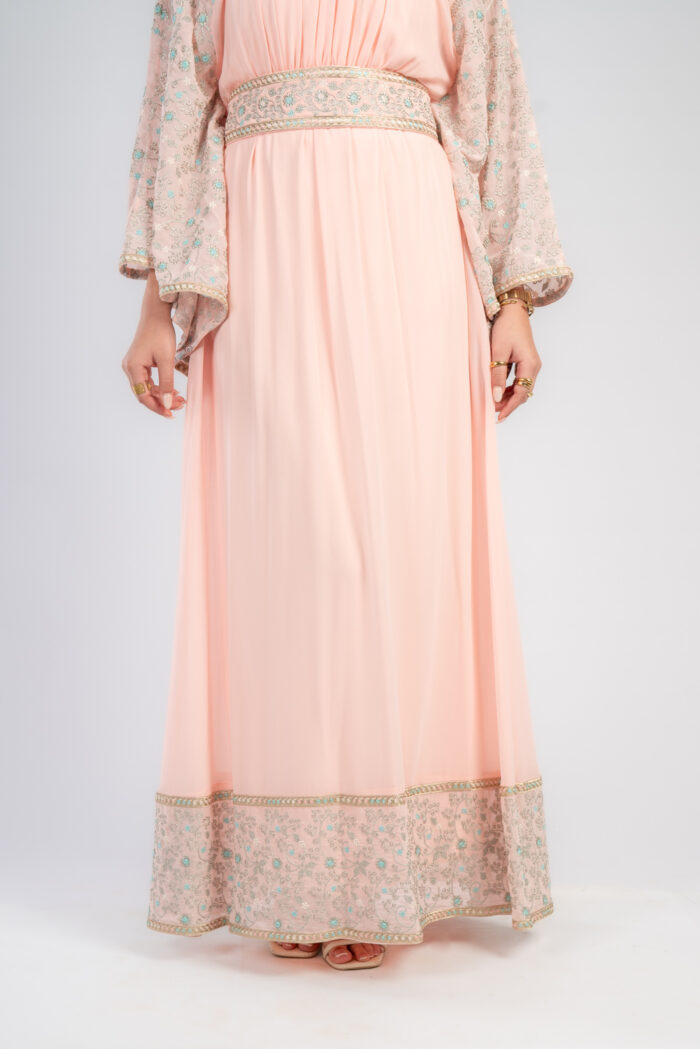 فستان إستقبال نص فراشة - Image 4