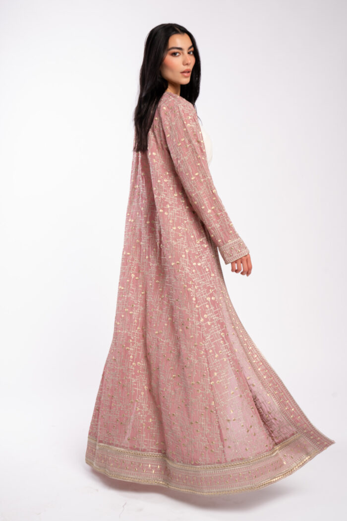 قفطان مغربي بتطريز سيرما فاخر - Image 15