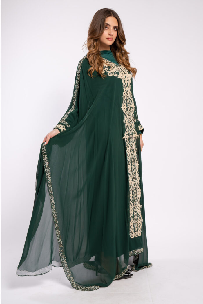 عباية إستقبال تصميم فراشة - Image 6