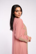 Moroccan kaftan with aghbani embroidery - Image 12