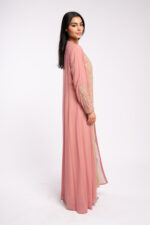 Moroccan kaftan with aghbani embroidery - Image 7
