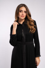 عباية اسود خروج مفتوحة - Image 22