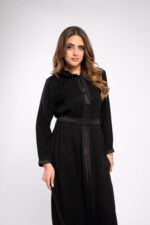 عباية اسود خروج مفتوحة - Image 19