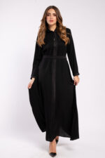 عباية اسود خروج مفتوحة - Image 14