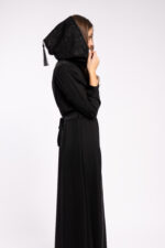 عباية اسود خروج مفتوحة - Image 10