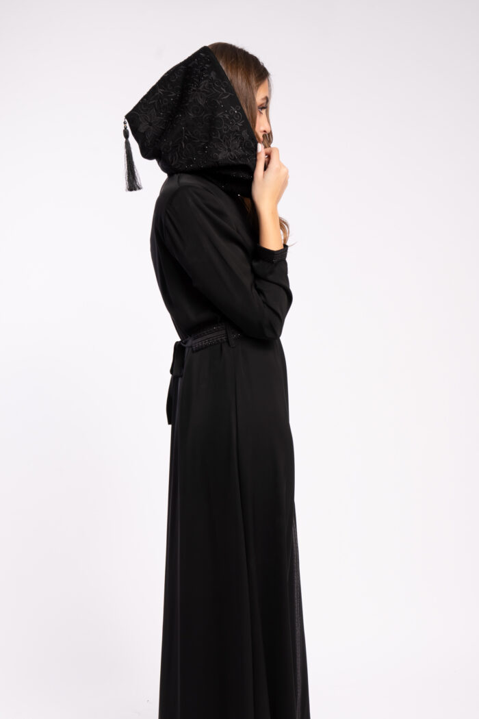 عباية اسود خروج مفتوحة - Image 10