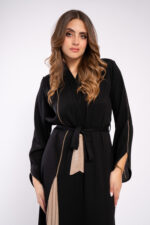 عباية اسود خروج لونين - Image 6