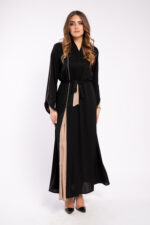 عباية اسود خروج لونين - Image 11