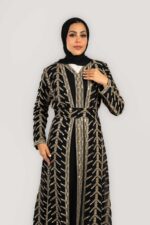 سوارية  قطعتين تطريز يدوي كامل