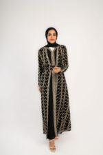 سوارية  قطعتين تطريز يدوي كامل - Image 2