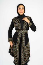كارديجان فلسطيني قصير مع الكبيشون - Image 4