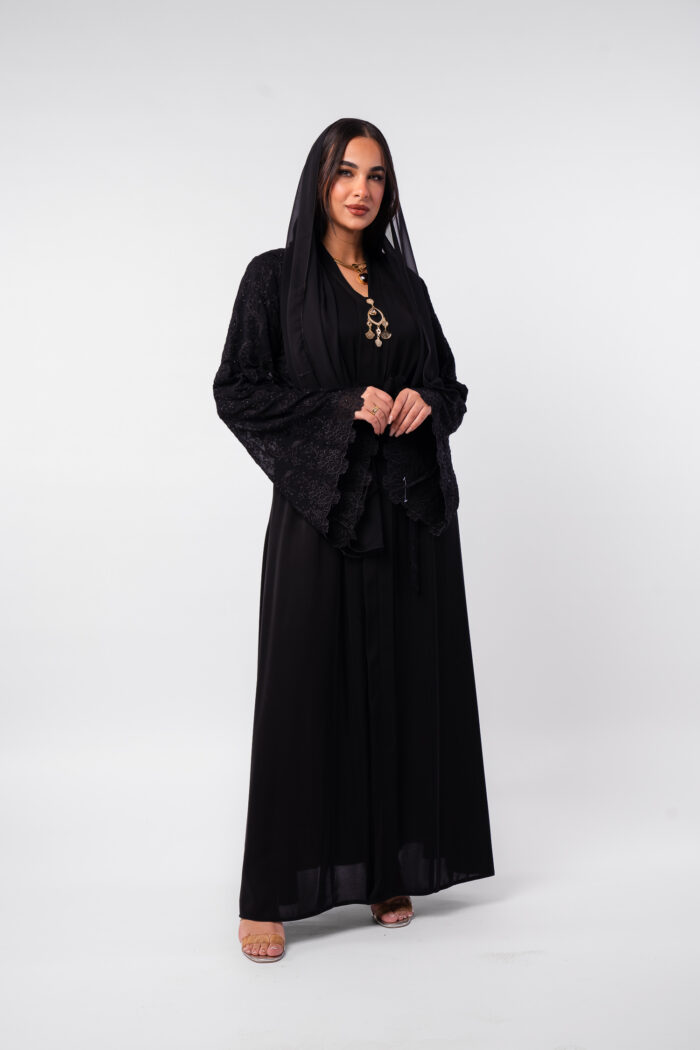 عباية خروج مطرزة - Image 3